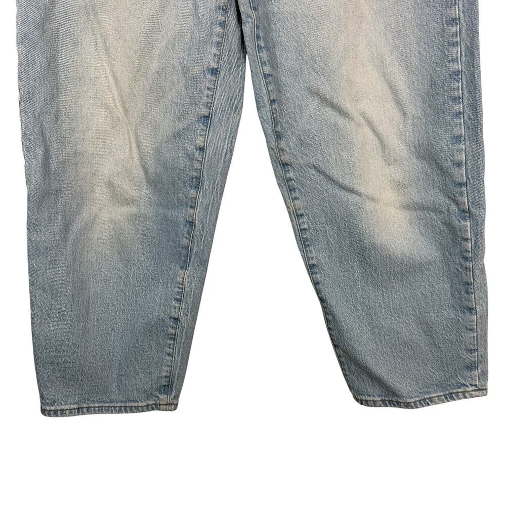 Madewell Balloon Jeans Womens 28 High Rise Denim Medium Wash Retro Barrel Leg - Picture 6 of 16